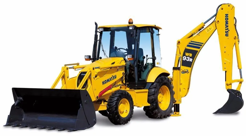Радиатор экскаватор-погрузчик Komatsu WB93R-5EO — кат. №42N-03-11782