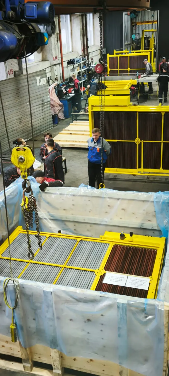 Программа импортозамещения в деле: блок радиаторов для Atlas Copco DM 45 EH